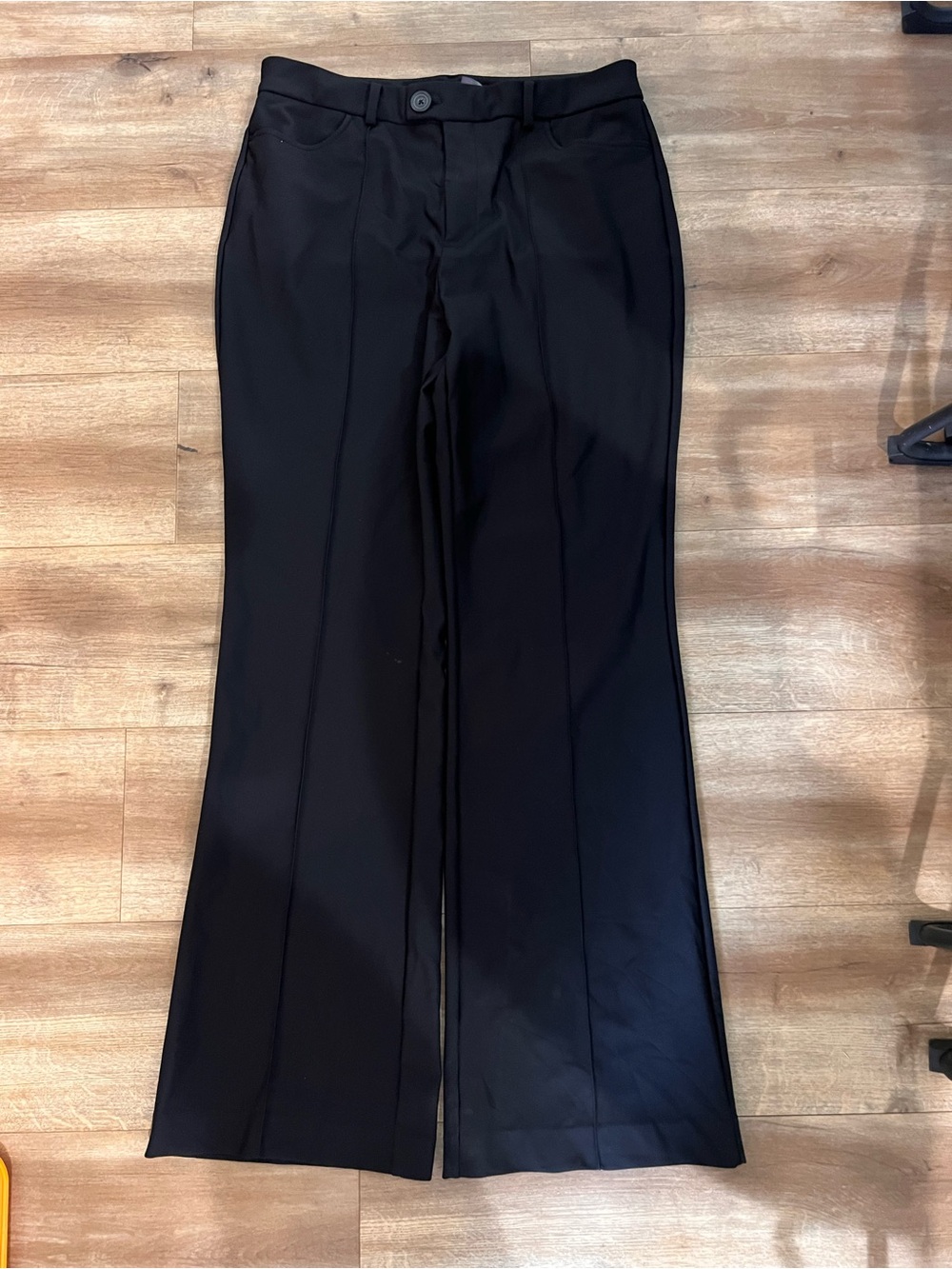 Karl Lagerfeld Black Tailored Flare Pants